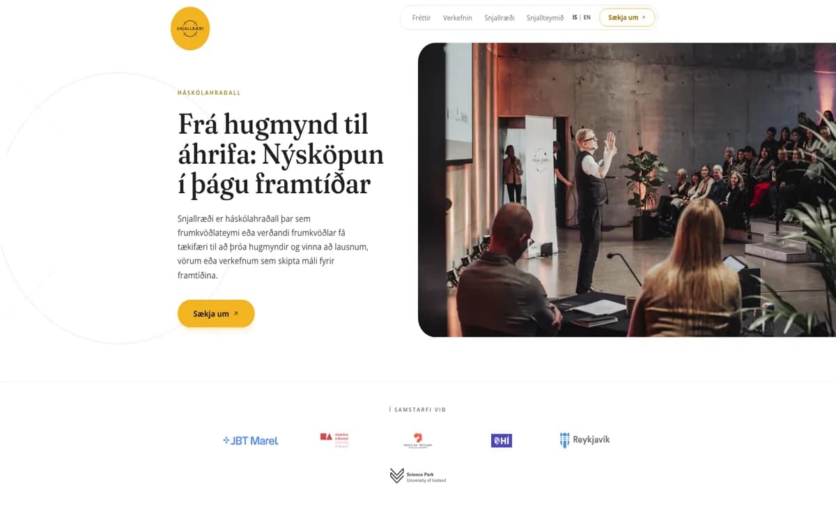 Forsíða snjallraedi.is