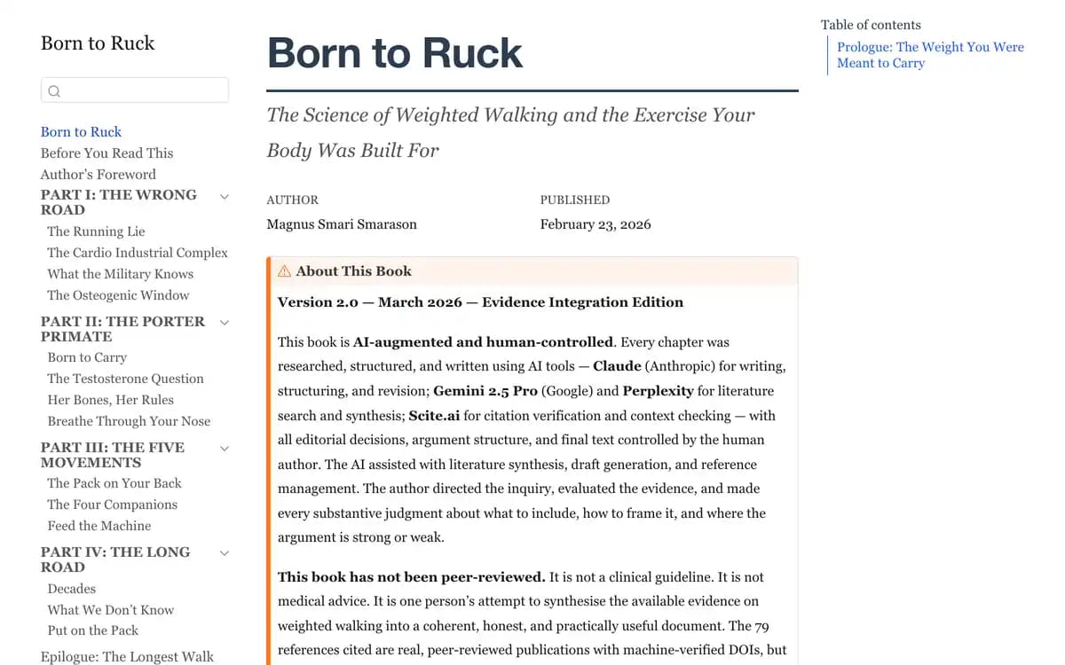 The web edition of Born to Ruck
